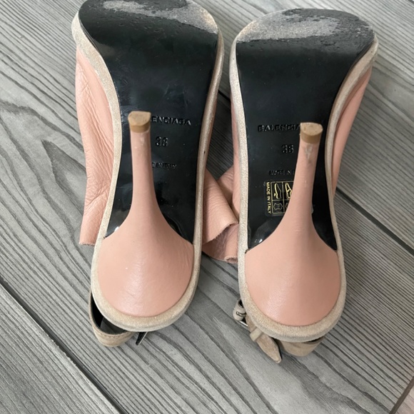 Balenciaga hells slingback sandals leather 38 - Picture 8 of 12